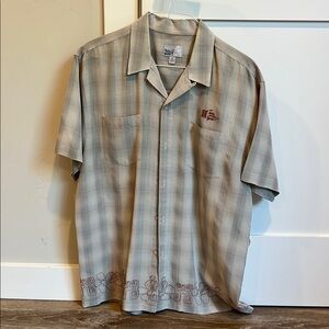 Men's Gray Short Sleeve Shirt
